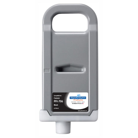 Digital Dolphin Products Compatible Replacement Ink Cartridge for Canon PFI-706, 700 mL