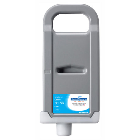 Digital Dolphin Products Compatible Replacement Ink Cartridge for Canon PFI-706, 700 mL