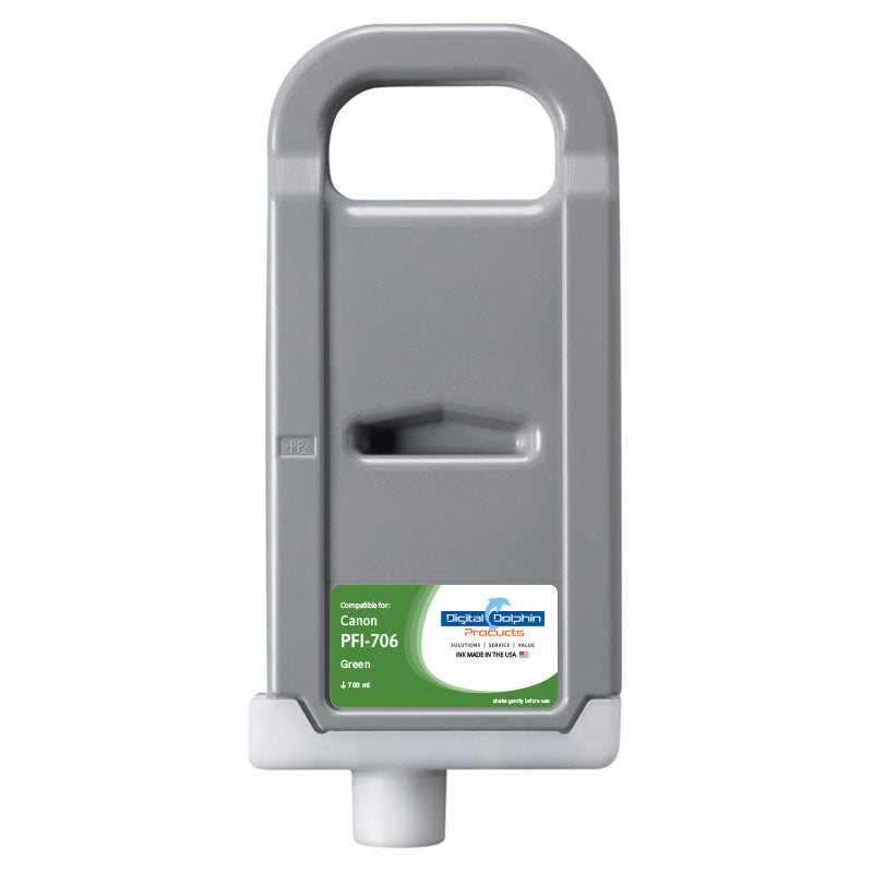 Digital Dolphin Products Compatible Replacement Ink Cartridge for Canon PFI-706, 700 mL