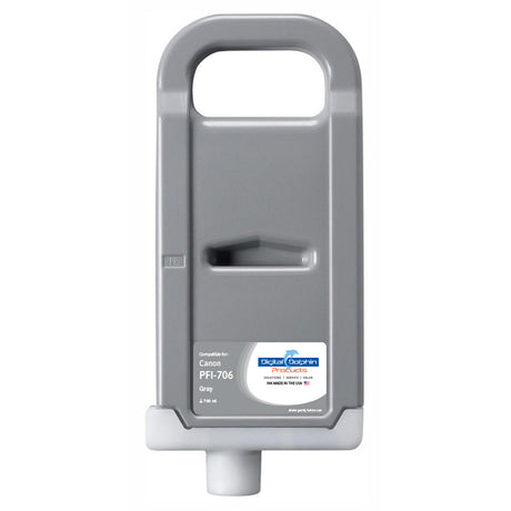 Digital Dolphin Products Compatible Replacement Ink Cartridge for Canon PFI-706, 700 mL