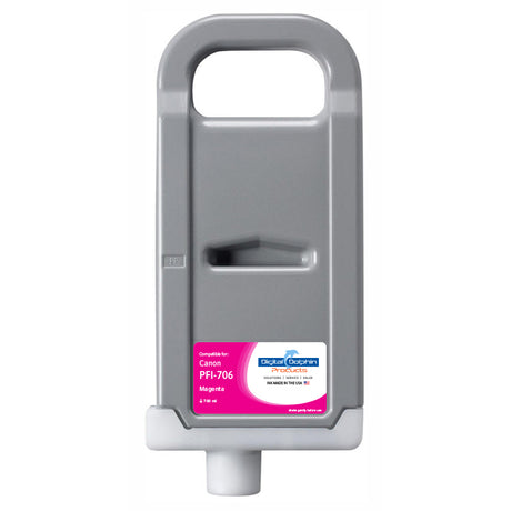 Digital Dolphin Products Compatible Replacement Ink Cartridge for Canon PFI-706, 700 mL