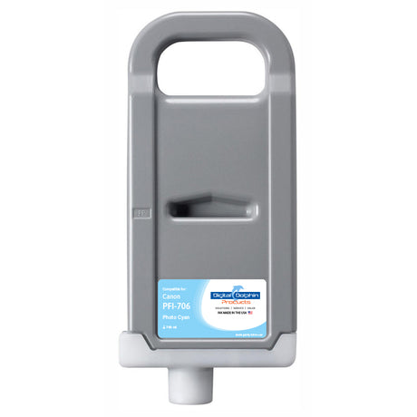 Digital Dolphin Products Compatible Replacement Ink Cartridge for Canon PFI-706, 700 mL