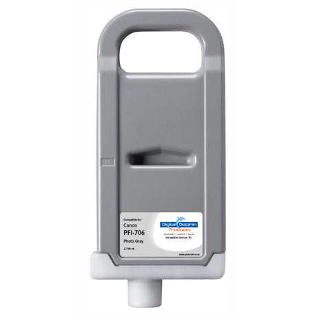 Digital Dolphin Products Compatible Replacement Ink Cartridge for Canon PFI-706, 700 mL