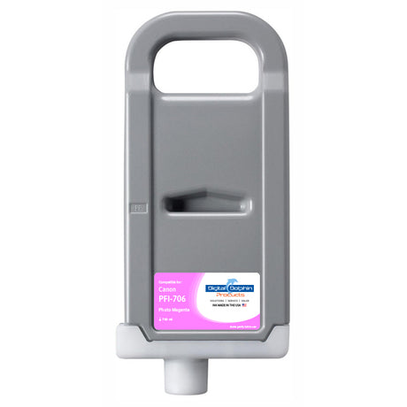 Digital Dolphin Products Compatible Replacement Ink Cartridge for Canon PFI-706, 700 mL
