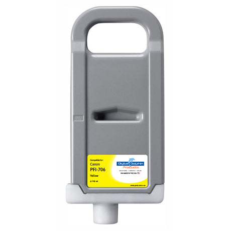 Digital Dolphin Products Compatible Replacement Ink Cartridge for Canon PFI-706, 700 mL