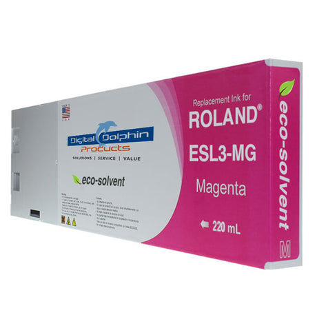 Digital Dolphin Products Compatible Replacement Ink Cartridges for Roland Eco-Sol Max ESL3