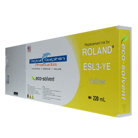 Digital Dolphin Products Compatible Replacement Ink Cartridges for Roland Eco-Sol Max ESL3