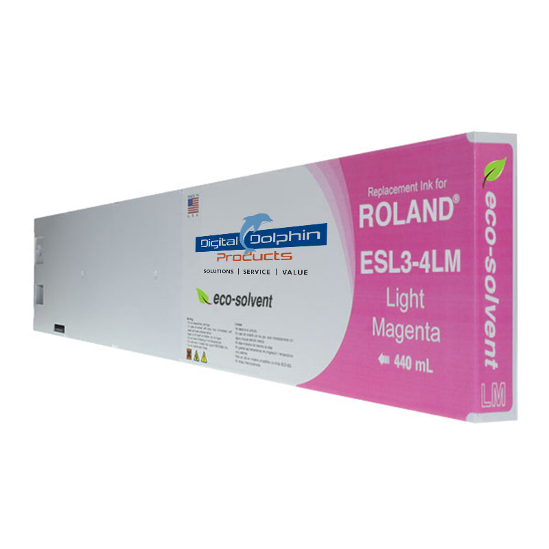 Digital Dolphin Products Compatible Replacement Ink Cartridges for Roland Eco-Sol Max ESL3