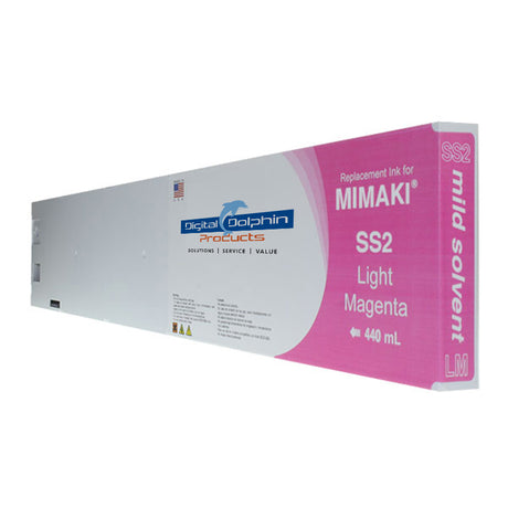 Digital Dolphin Products Compatible Replacement Ink Cartridges for Mimaki SS2, 220 mL – 440 mL