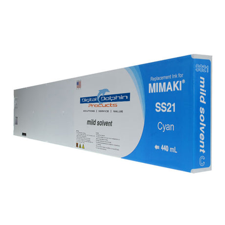 Digital Dolphin Products Compatible Replacement Ink Cartridges for Mimaki SS21, 220 mL - 440 mL