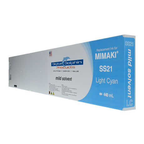 Digital Dolphin Products Compatible Replacement Ink Cartridges for Mimaki SS21, 220 mL - 440 mL