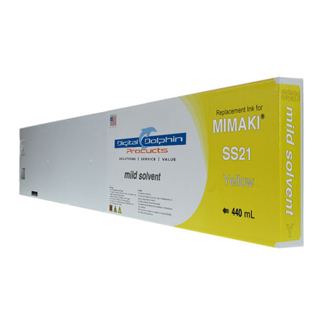 Digital Dolphin Products Compatible Replacement Ink Cartridges for Mimaki SS21, 220 mL - 440 mL