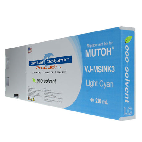 Digital Dolphin Products Compatible Replacement Ink Cartridge for Mutoh VJ-MSINK3  220 mL - 440 mL
