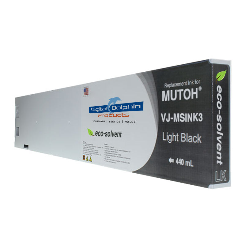 Digital Dolphin Products Compatible Replacement Ink Cartridge for Mutoh VJ-MSINK3  220 mL - 440 mL