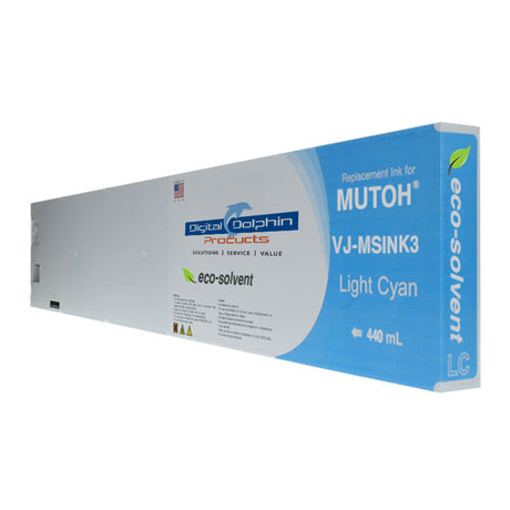 Digital Dolphin Products Compatible Replacement Ink Cartridge for Mutoh VJ-MSINK3  220 mL - 440 mL