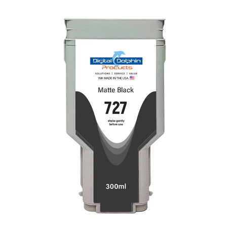 Digital Dolphin Products Compatible Replacement Ink Cartridge for HP 727, 300 mL