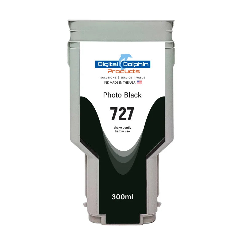 Digital Dolphin Products Compatible Replacement Ink Cartridge for HP 727, 300 mL