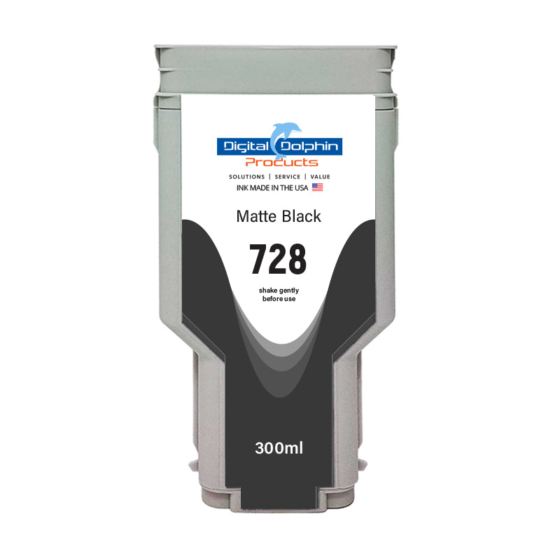 Digital Dolphin Products Compatible Replacement Ink Cartridge for HP 728, 300 mL