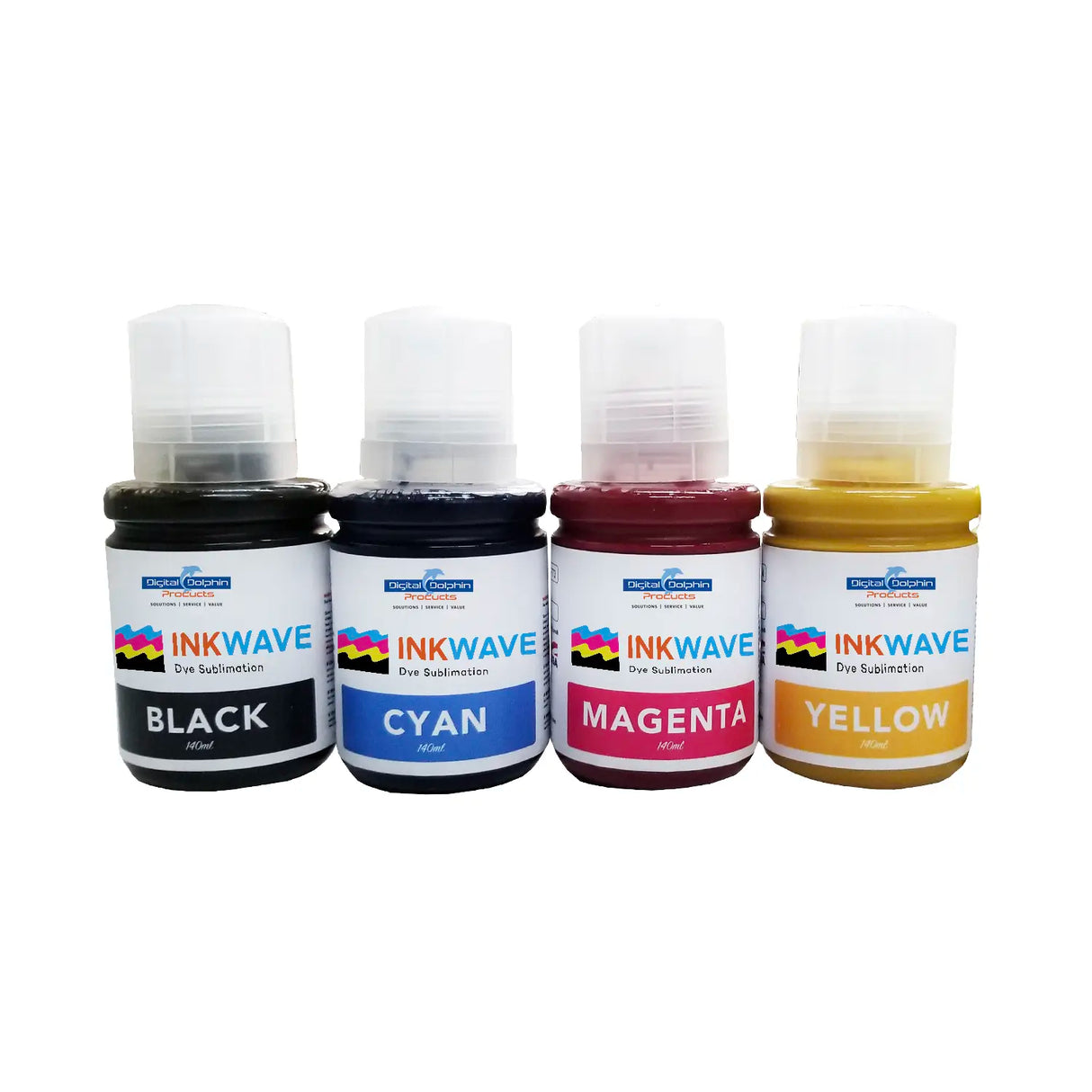 InkWave TFP Dye Sublimation Inks 140mL