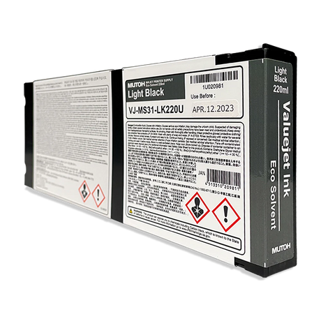 Digital Dolphin Products Compatible Replacement Ink Cartridge for Mutoh VJ-MS31  220 mL - 1000 mL