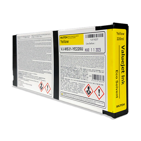 Digital Dolphin Products Compatible Replacement Ink Cartridge for Mutoh VJ-MS31  220 mL - 1000 mL
