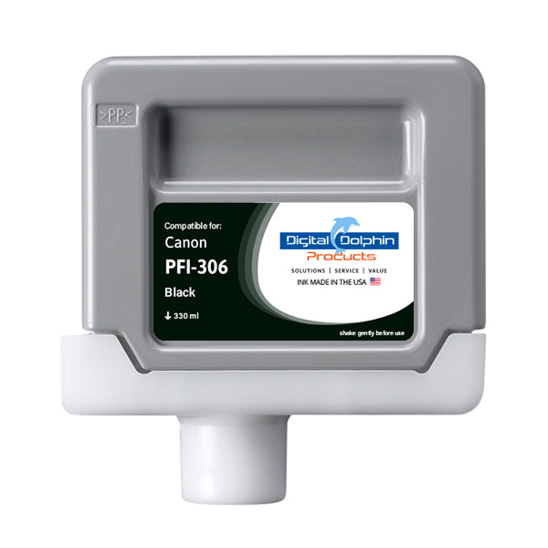 Digital Dolphin Products Compatible Replacement Ink Cartridge for Canon PFI-306, 330 mL
