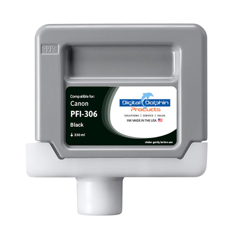 Digital Dolphin Products Compatible Replacement Ink Cartridge for Canon PFI-306, 330 mL