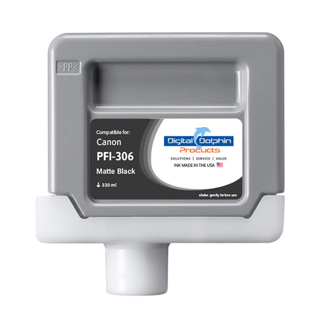 Digital Dolphin Products Compatible Replacement Ink Cartridge for Canon PFI-306, 330 mL