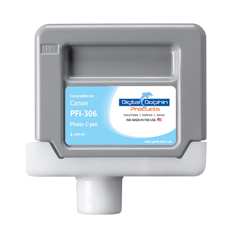 Digital Dolphin Products Compatible Replacement Ink Cartridge for Canon PFI-306, 330 mL