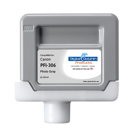 Digital Dolphin Products Compatible Replacement Ink Cartridge for Canon PFI-306, 330 mL