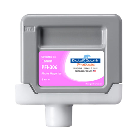 Digital Dolphin Products Compatible Replacement Ink Cartridge for Canon PFI-306, 330 mL