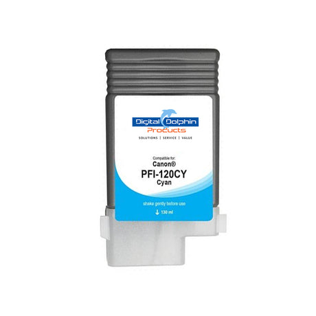 Digital Dolphin Products Compatible Replacement Ink Cartridge for Canon PFI-120, 130 mL