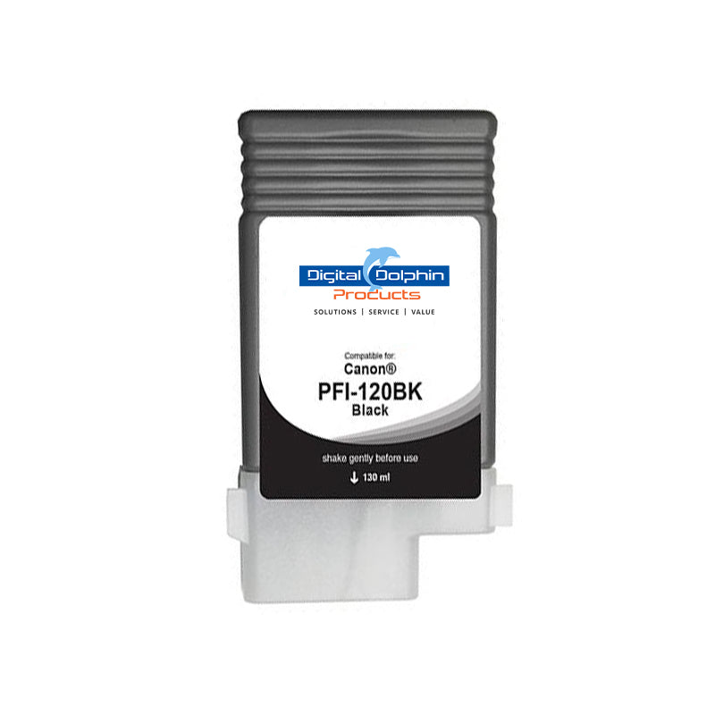 Digital Dolphin Products Compatible Replacement Ink Cartridge for Canon PFI-120, 130 mL
