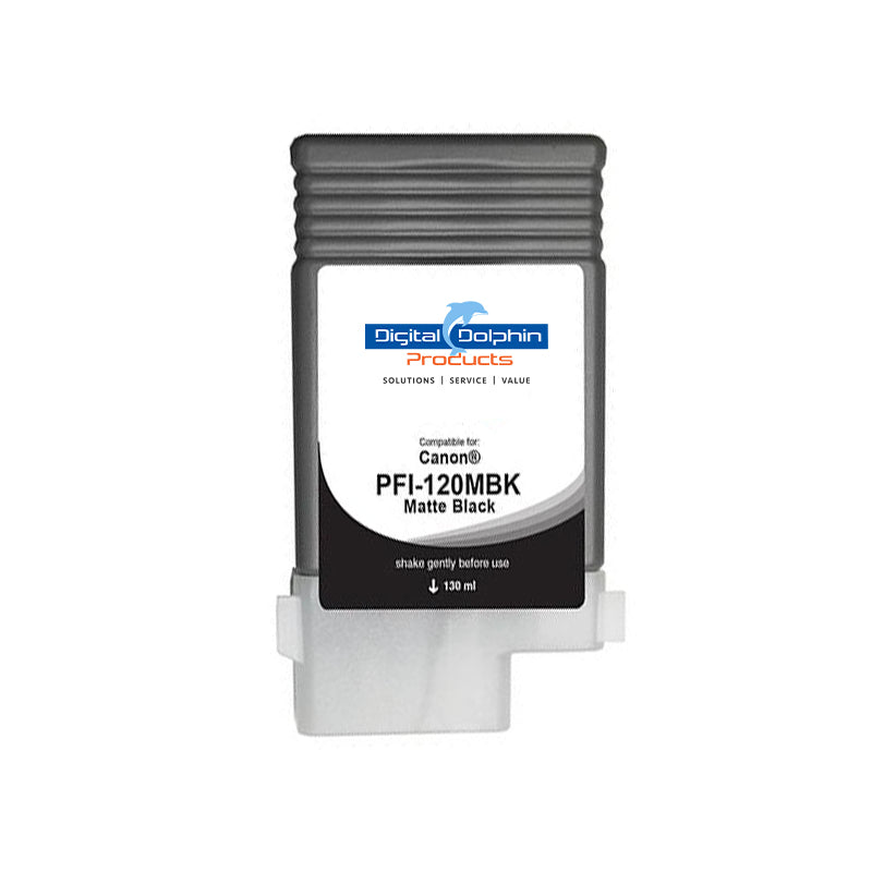 Digital Dolphin Products Compatible Replacement Ink Cartridge for Canon PFI-120, 130 mL