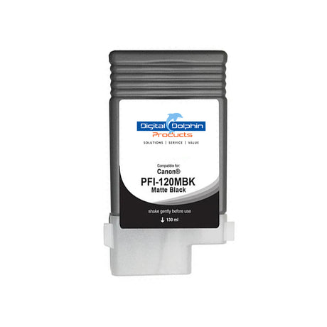 Digital Dolphin Products Compatible Replacement Ink Cartridge for Canon PFI-120, 130 mL