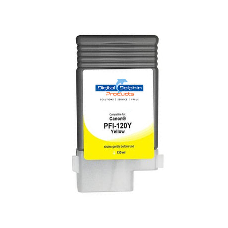 Digital Dolphin Products Compatible Replacement Ink Cartridge for Canon PFI-120, 130 mL