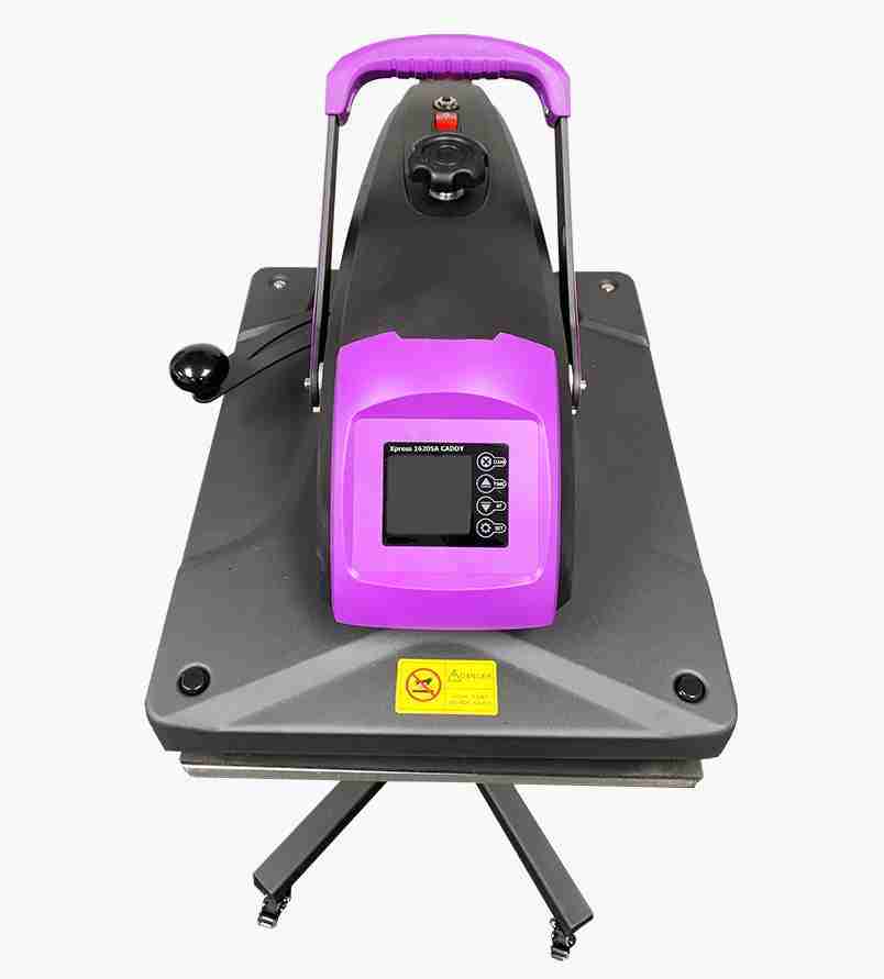 InkWave 1620SA Swing Away Heat Press With Caddie Stand - 16"x20"