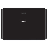 Desk Calendar Base for Loose-Leaf Refill, 3 x 3.75, Black