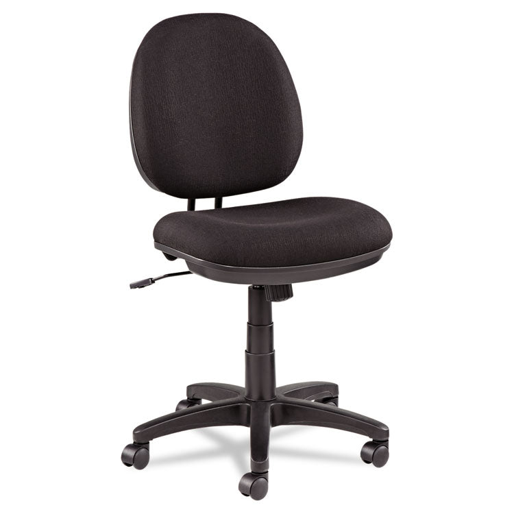 Alera Interval Series Swivel/Tilt Task Chair, Supports Up to 275 lb, 18.42" to 23.46" Seat Height, Black