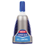 Control Gel Super Glue, 0.14 oz, Dries Clear