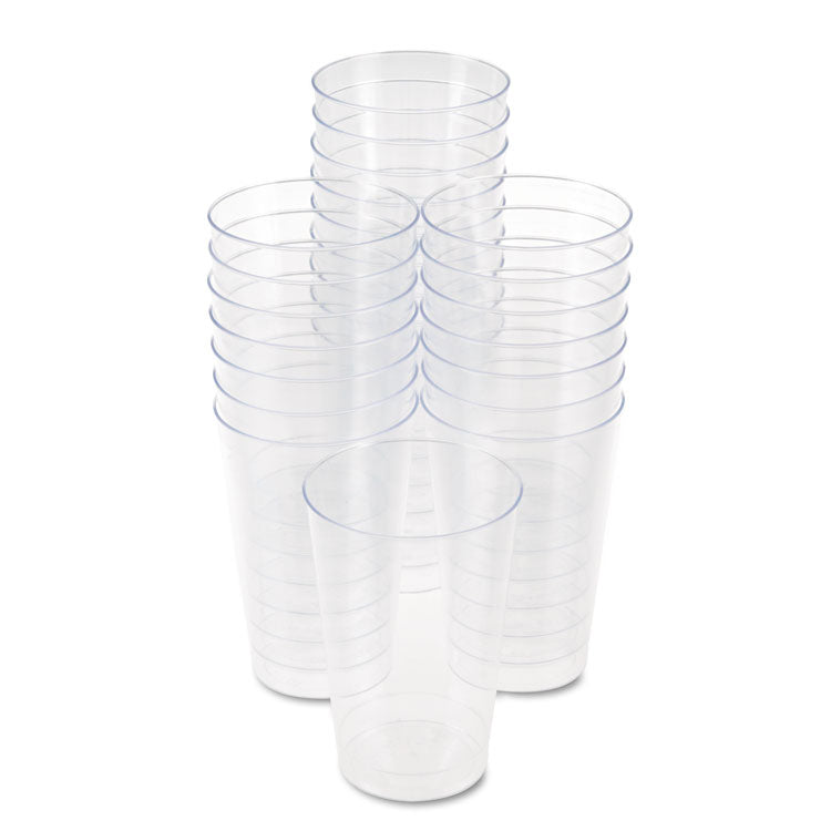 Comet Plastic Tumblers, Clear, 12 oz, 500/Carton