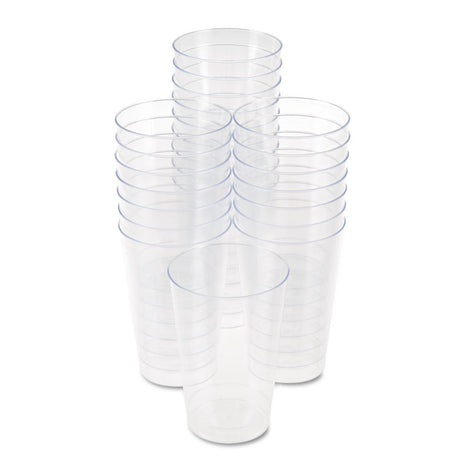 Comet Plastic Tumblers, Clear, 12 oz, 500/Carton