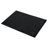 Low-Density Can Liners, 60 gal, 1.6 mil, 22  x 58 , Black, Flat Pack, 100/Carton
