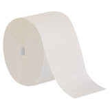 Compact Coreless 1-Ply Bath Tissue, Septic Safe, White, 3,000 Sheets/Roll, 18 Rolls/Carton
