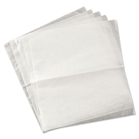 QF10 Interfolded Dry Wax Deli Paper, 10 x 10.25, White, 500/Box, 12 Boxes/Carton
