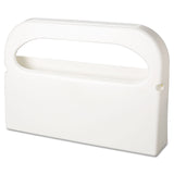 Health Gards Toilet Seat Cover Dispenser, Half-Fold, 16 x 3.25 x 11.5, White, 2/Box