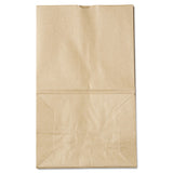 Grocery Paper Bags, 40 lb Capacity, #20 Squat, 8.25  x 5.94  x 13.38 , Kraft, 500 Bags