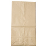 Grocery Paper Bags, 40 lb Capacity, #25 Squat, 8.25  x 6.13  x 15.88 , Kraft, 500 Bags