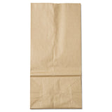 Grocery Paper Bags, 40 lb Capacity, #16, 7.75  x 4.81  x 16 , Kraft, 500 Bags