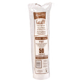High-Impact Polystyrene Cold Cups, 16 oz, Translucent, 50 Cups/Sleeve, 20 Sleeves/Carton